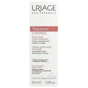 Uriage Tolederm Control Soin Yeux Creme Tube 15 Ml 1
