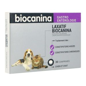 Laxatif Biocanina Cp Chien Chat Bt30