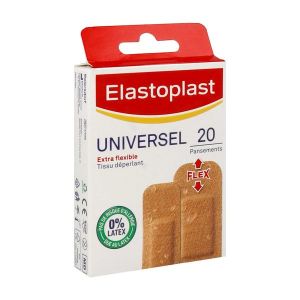ELASTOPLAST FLEXIBLE Pansement prédécoupé adhésif, très flexible, bt 20