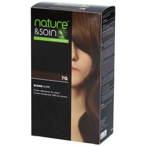 Sante Verte Nature Et Soins Coloration Permanente:Tb Coloration 47G+Revelateur Couleur70Ml Creme Blond Dore 1