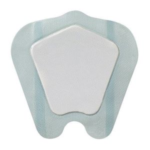 Biatain® Sacrum - 3DFIT Technology - Boîte de 5 pansements Hydrocellulaires adhésifs forme sacrum - 23 x 23 cm Référence: 334850