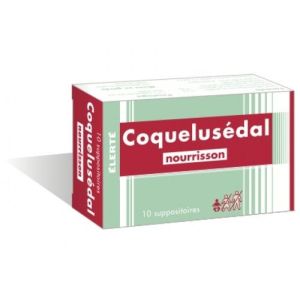 COQUELUSEDAL NOURRISSONS SUPPOSITOIRE B/10