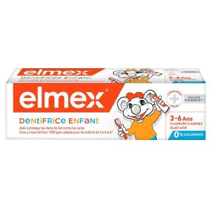 Elmex Dentifrice Enfant 3-6 Ans Pate Dent Tb 50 Ml 1