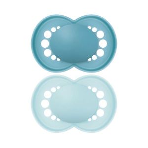 MAM ORIGINAL SUCETTE TENDANCE + 18 MOIS Sucette anatomique, téterelle silicone, N° 68, bt 2