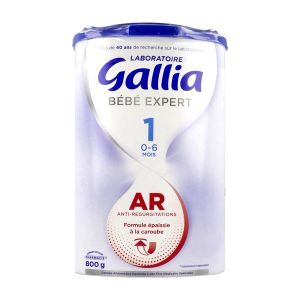 Gallia Bebe Expert Anti-Regurgitations 1Er Age 0-6Mois Poudre 800 G 1