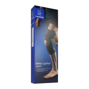 GENU LIGAFLEX OPEN Genouillère ligamentaire articulée, bilatérale, courte, taille 6 +, unité