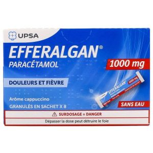 EFFERALGAN 1G granulés en sachet B/8