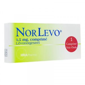 NORLEVO 1,5 mg (lévonorgestrel) comprimé