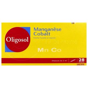 Manganese-Cobalt Oligosol Solution Buvable En Ampoule B/28