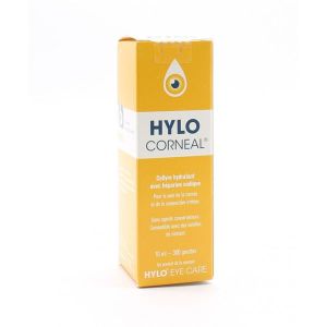 HYLO CORNEAL COLLYRE LIQUIDE FLACON 10 ML 1