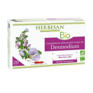 Herbesan Desmodium digestion - 20 ampoules de 15 ml