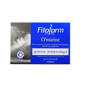 Fitoform O'marine hypertonique - 30 ampoules de 10 ml