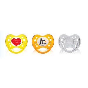 Dodie Sucette Avec Teterelle Anatomique En Silicone : Ds Cette Collection Le Bouton +6 Mois 1