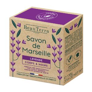 BEAUTERRA Savon de marseille Lavande 100g