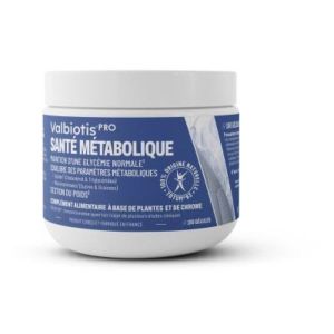 VALBIOTIS PRO SANTE METABOLIQUE Gélule, complément alimentaire à base de plantes et de chrome, Bt 3 x 180