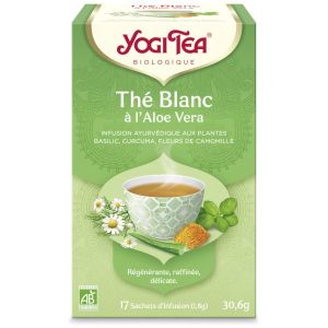 Yogi Tea Thé blanc à l'Aloé vera BIO - 17 infusettes
