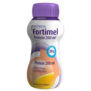 Nutricia Nutrition Clinique Fortimel Protein - Aromes Peche - Mangue Boisson Bouteille 200 Ml 4