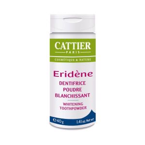 Cattier Eridène dentifrice poudre blanchissant - 40 g