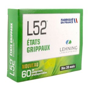L52 LEHNING Comprimé orodispersible, boîte 60