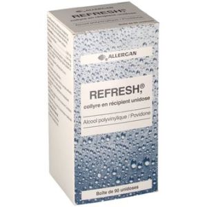 Refresh (Alcool Polyvinylique Polyvidone) Collyre En Recipient Unidose B/90