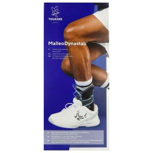 MALLEODYNASTAB Orthèse stabilisatrice de cheville avec laçage sur le cou-de-pied, bilatérale, taille 2, unité