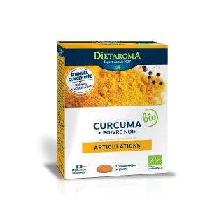 Dietaroma Curcuma & Poivre noir BIO - 60 comprimés