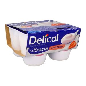 Delical Le Brasse Saveur Fraise Dessert Pot 200 G 4