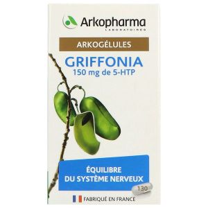 Arkopharma Arkogélules Griffonia 150 mg 5-HTP 130 Gélules