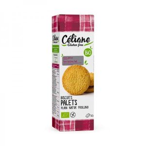 Les Recettes de Celiane - Biscuits palets nature BIO (3x3) - 155 g