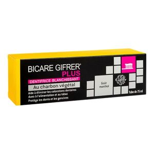 Bicare Gifrer Plus Dentifrice Au Charbon Pate Tube 75 Ml 1