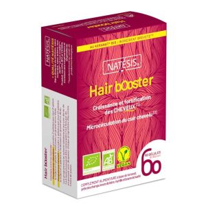 Natesis Hair booster Cheveux BIO - 60 gélules
