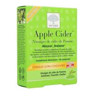 NEW NORDIC APPLE CIDER COMPRIME 60