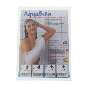 AQUABELLA Protège plâtre étanche, réutilisable pour adulte, taille C, sachet de 2