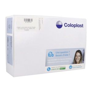 Sensura® - Boîte de 30 poches vidables opaques maxi (650 ml) avec filtre et clamp intégré - diamètre 35 mm Référence: 155849