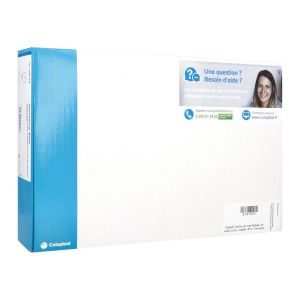 SENSURA MIO CLICK HAUT DEBIT POCHE STANDARD Poche vidable, système 2 pièces, haut débit, transparente, diamètre 60 mm, (ref. 186120), bt 10