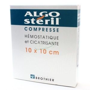 Algosteril Compresses Steriles 10Cm*10Cm Sachet 10*10 Cm Bt 16