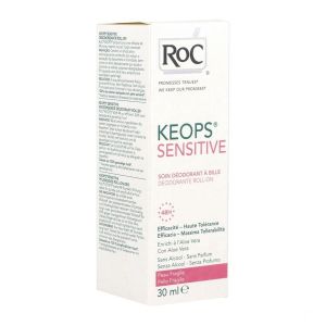Roc Keops Deodorant Bille Peaux Fragiles Solution 30 Ml 1