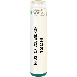 Rhus toxicodendron 12ch tube granules 4g rocal
