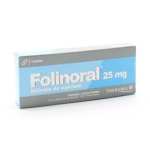 Folinoral 25 Mg (Folinate De Calcium Pentahydrate) Gelules B/14