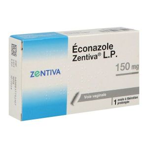 ECONAZOLE ZENTIVA LP Ovule à libération prolongée 150 mg, boîte 1