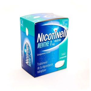 Nicotinell Menthe 1 Mg (Nicotine) Comprime A Sucer Sous Plaquettes Thermoformeees (Aluminium-Pvc/Pe/Pvdc/Pe/Pvc) B/144