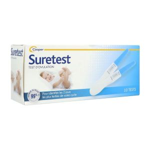 Suretest Test D'Ovulation Sachet 10