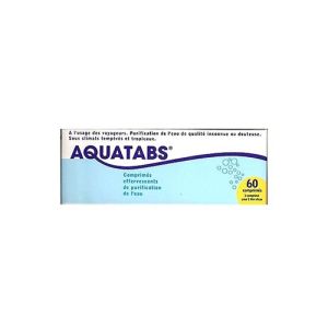 Aquatabs 3,5 Mg Purifiant L'Eau De Boisson Cpr Effv 60