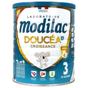 MODILAC 3 DOUCEA CROISSANCE Lait de croissance pour nourrisson, bt 800 g