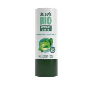 Je suis Bio Déodorant stick solide 48h Aloe vera et Menthe BIO - 50 g