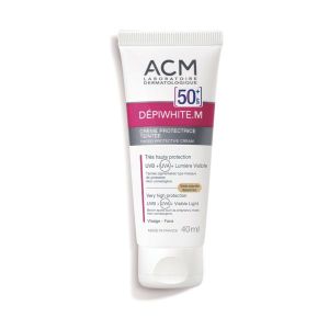 DEPIWHITE M CREME PROTECTRICE TEINTEE SPF50+ TUBE 40 ML 1