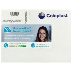 ALTERNA SYSTEME 1 PIECE Poche Midi fermée, filtre intégré, système 1 pièce, opaque, diam. 25 mm, bt 30