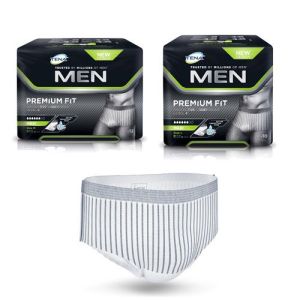 TENA MEN PREMIUM FIT NIVEAU 4 TAILLE M SACHET DE 12