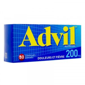 ADVIL 200 MG COMPRIME ENROBE B/30