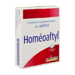 HOMEOAFTYL Comprimé à sucer, boîte 60